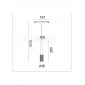Подвесной магнитный светильник GALAXY T2646 PLUS Black IP20